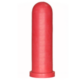 Speen rood, recht 100 mm, x-gat