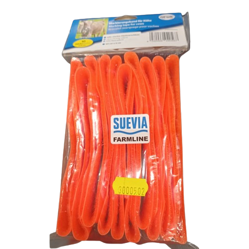 Markeringsklittenband nylon rund oranje