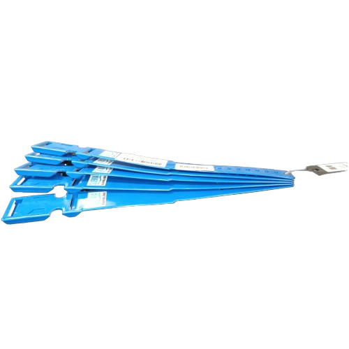 Markeerringsband kunststof blauw 36cm