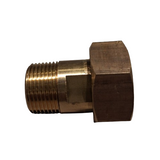 Messing koppeling voor watermeter 4 m³