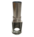 Eindstuk flex 90 thermisch verzinkt NT