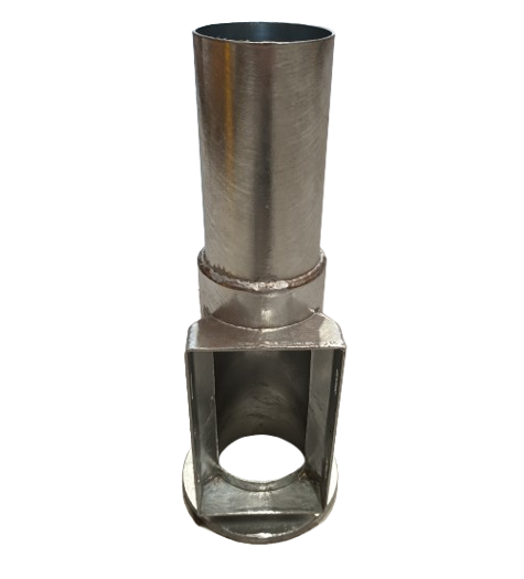 Eindstuk flex 90 thermisch verzinkt NT