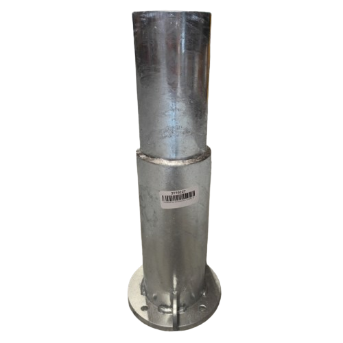 Eindstuk flex 90 thermisch verzinkt NT