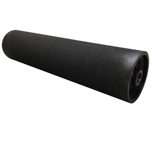 Aandrijfrol met rubber zwart MBN 115/120*520